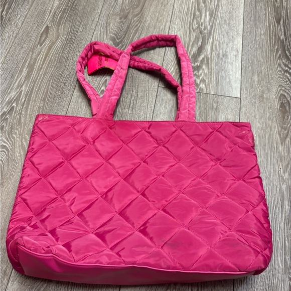 Juicy Couture Pink Quilted Tote Bag - Picture 8 of 10